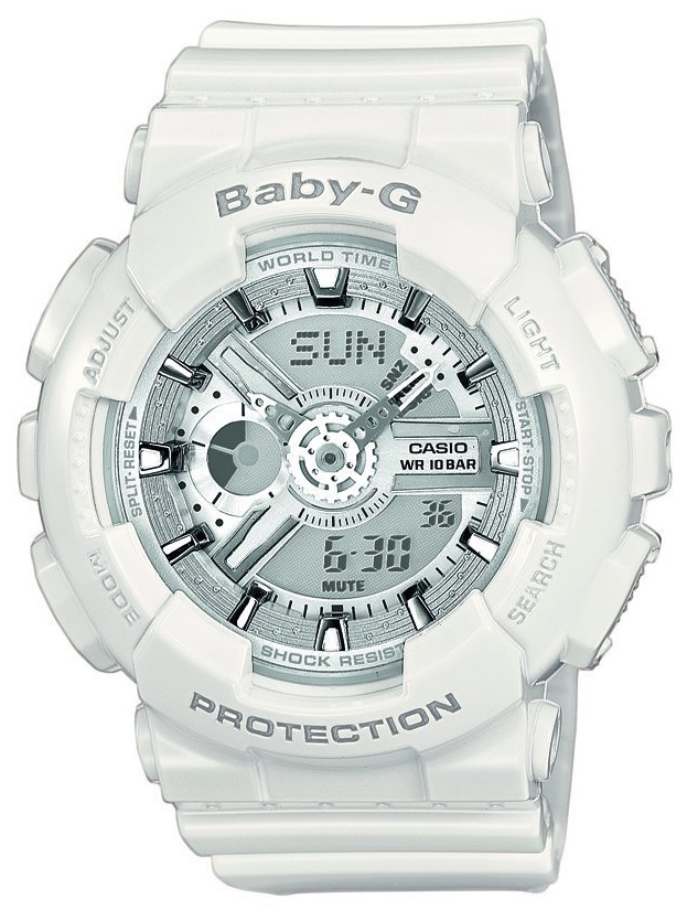 Casio Baby-G Naisten kello BA-110-7A3ER LCD/Muovi Ø43.4 mm