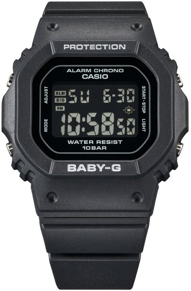 Casio Naisten kello BGD-565-1ER Baby-G LCD/Muovi