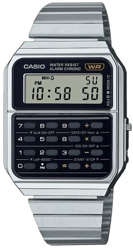 Casio CA-500WE-1AEF Vintage Teräs Ø34.4 mm