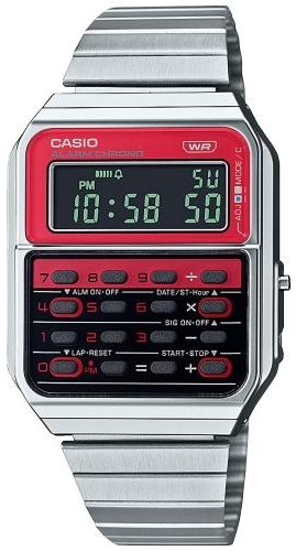 Casio CA-500WE-4BEF Vintage Teräs Ø34.4 mm