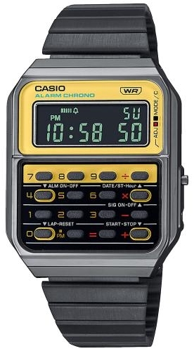 Casio CA-500WEGG-9BEF Vintage Teräs Ø34.4 mm