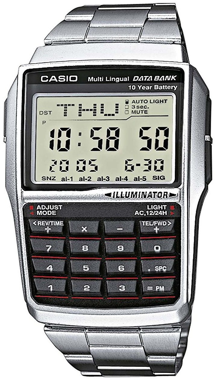 Casio Miesten kello DBC-32D-1AES Collection Teräs 50.4x37.4 mm