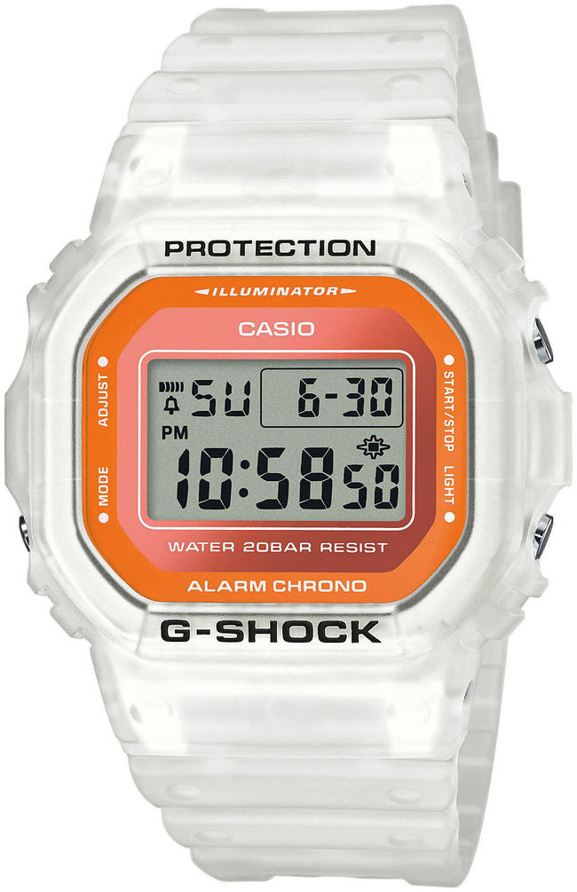 Casio Miesten kello DW-5600LS-7ER G-Shock LCD/Muovi