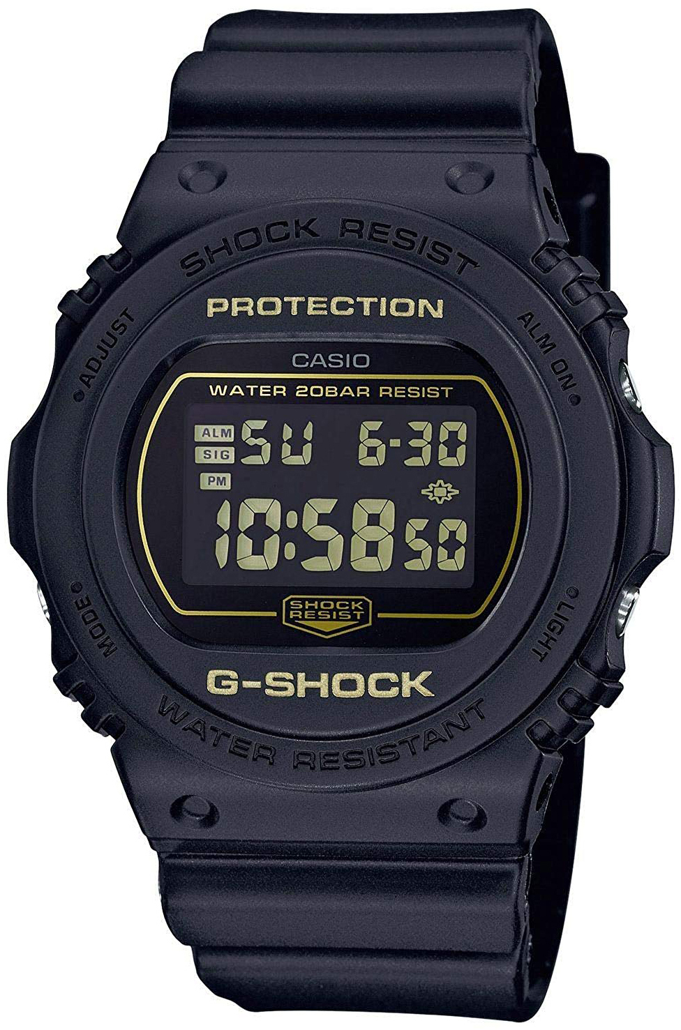 Casio G-Shock Miesten kello DW-5700BBM-1ER LCD/Muovi Ø41 mm