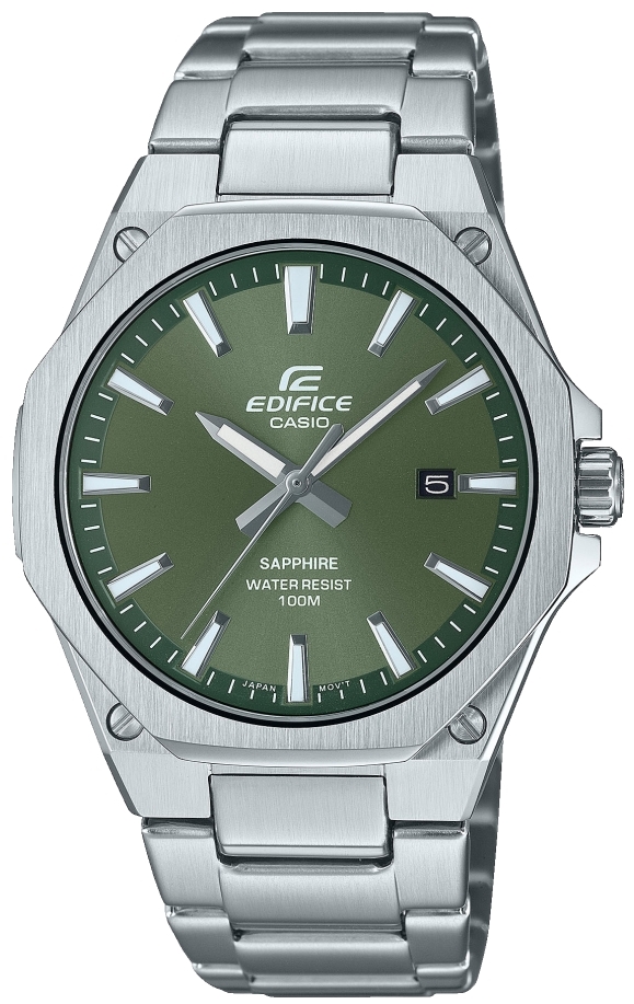 Casio Miesten kello EFR-S108D-3AVUEF Edifice Vihreä/Teräs Ø39.9 mm