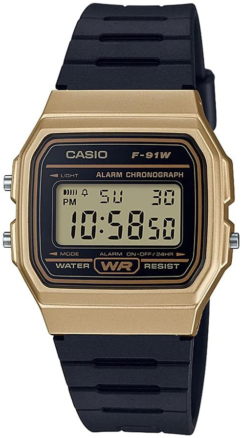 Casio Miesten kello F-91WM-9ADF Classic LCD/Muovi Ø35 mm