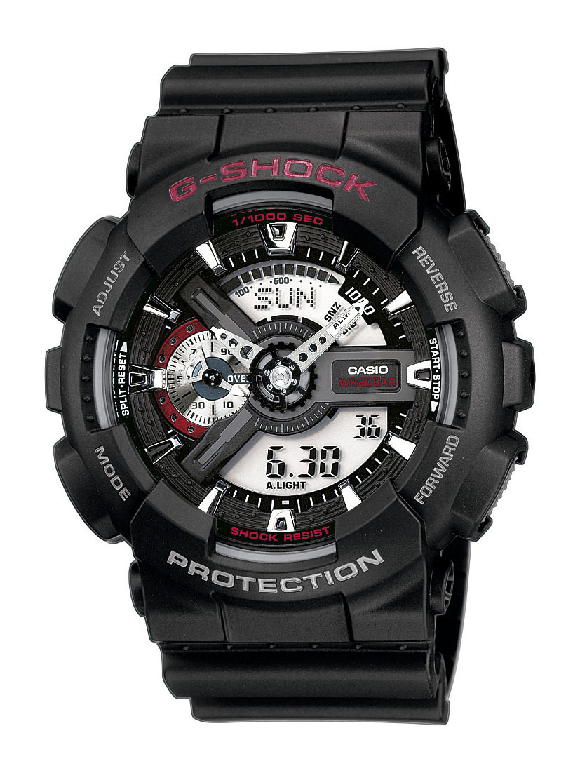 Casio Miesten kello GA-110-1AER G-Shock Muovi Ø51.2 mm