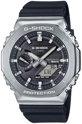 Casio Miesten kello GBM-2100-1AER G-Shock Musta/Kumi Ø44.4 mm