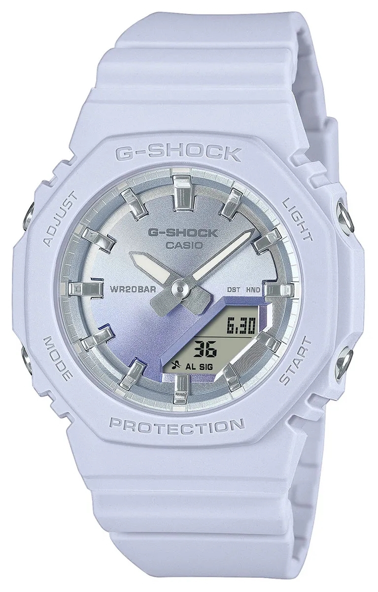 Casio Naisten kello GMA-P2100SG-2AER G-shock Violetti/Muovi Ø40.2 mm