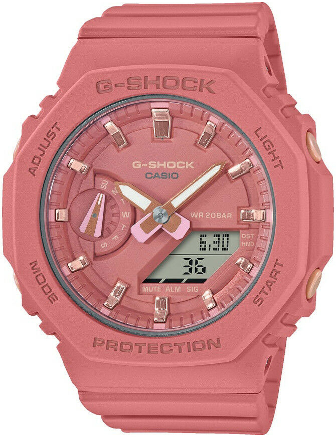 Casio Naisten kello GMA-S2100-4A2ER G-Shock Pinkki/Muovi Ø42.9 mm