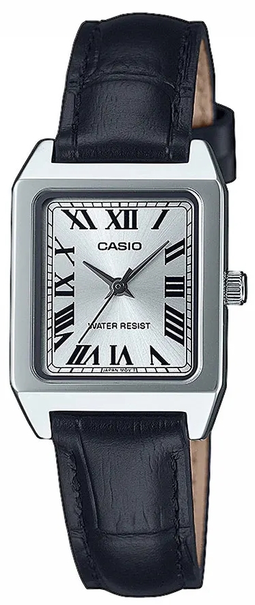 Casio Naisten kello LTP-B150L-7B1EF Timeless Collection Hopea/Nahka