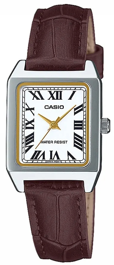 Casio Naisten kello LTP-B150L-7B2EF Timeless Collection Hopea/Nahka