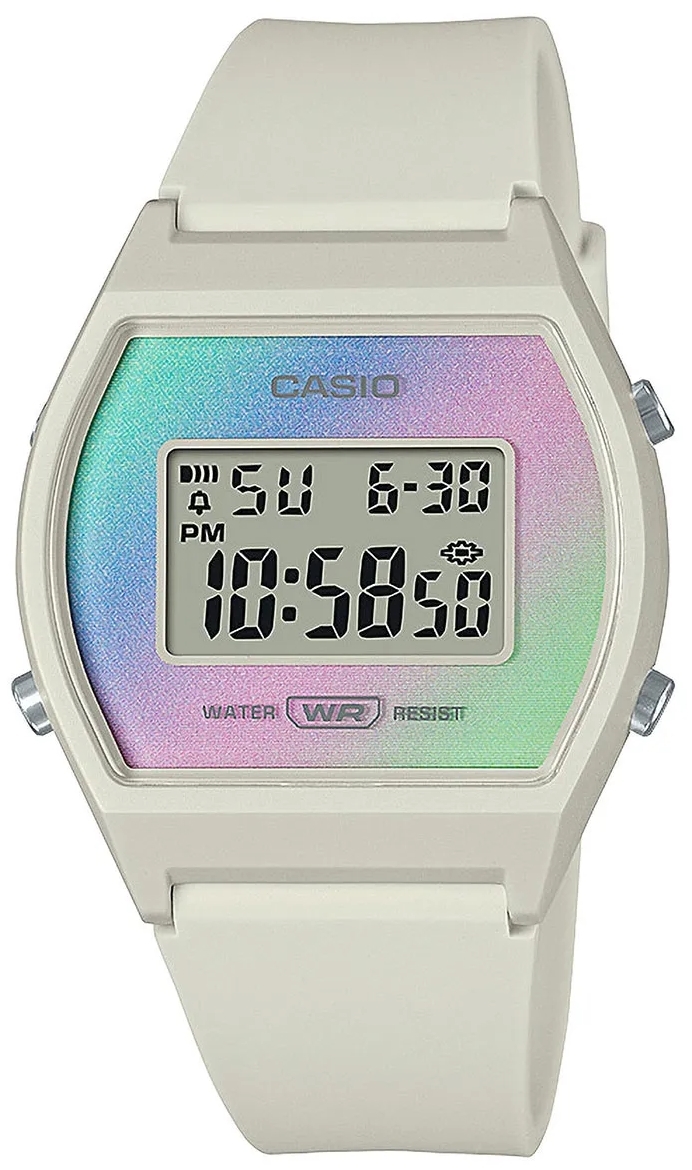 Casio LW-205H-8AEF Timeless Collection Pop Monivärinen/Muovi Ø35 mm