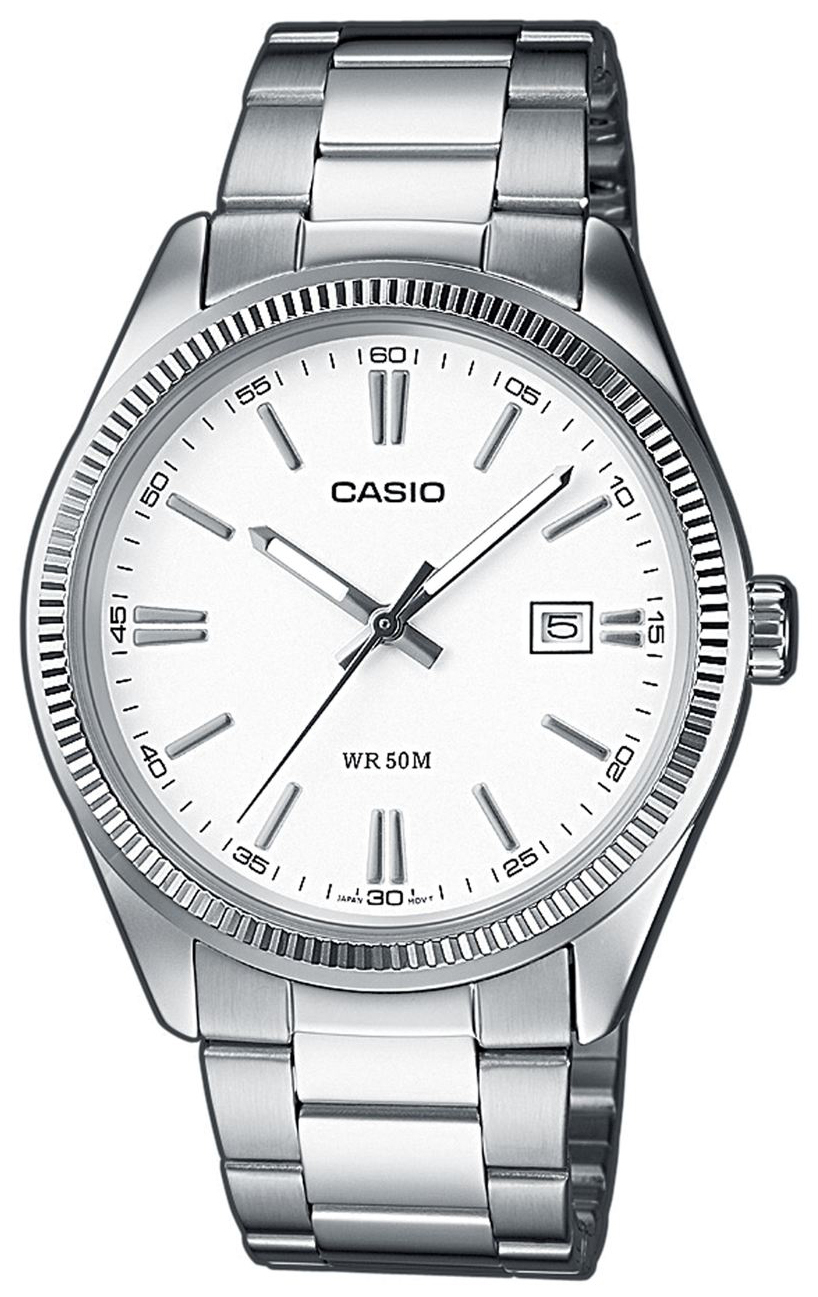 Casio MTP-1302D-7A1VEF Collection Valkoinen/Teräs Ø38.5 mm