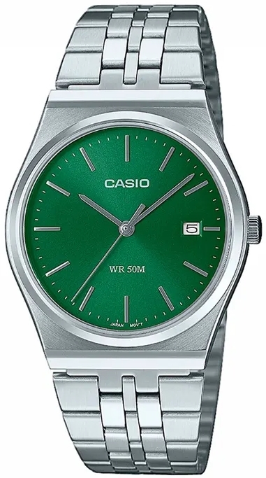 Casio Naisten kello MTP-B145D-3AVEF Standard Vihreä/Teräs Ø35 mm