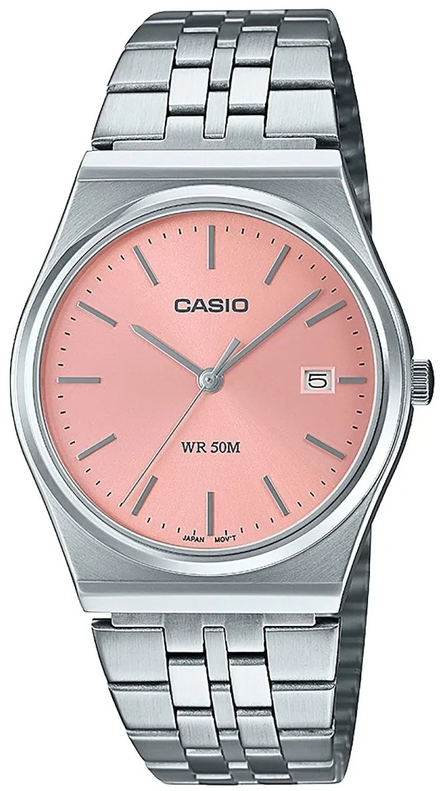 Casio Naisten kello MTP-B145D-4AVEF Standard Pinkki/Teräs Ø35 mm