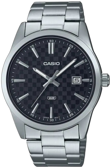 Casio Miesten kello MTP-VD03D-1AUDF Classic Musta/Teräs Ø41 mm