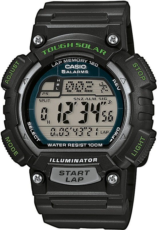 Casio Sport Miesten kello STL-S100H-1AVEF LCD/Muovi Ø45.4 mm