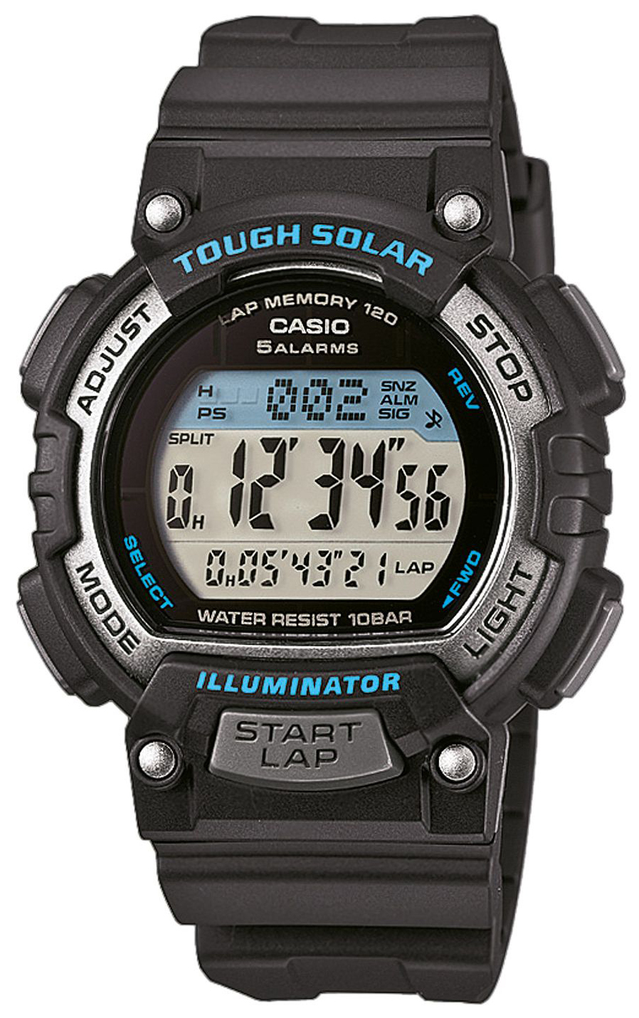 Casio Naisten kello STL-S300H-1AEF Sport LCD/Muovi Ø36 mm