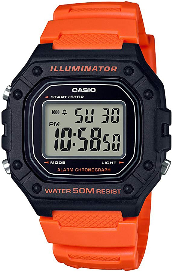 Casio Youth W-218H-4B2VCF LCD/Muovi