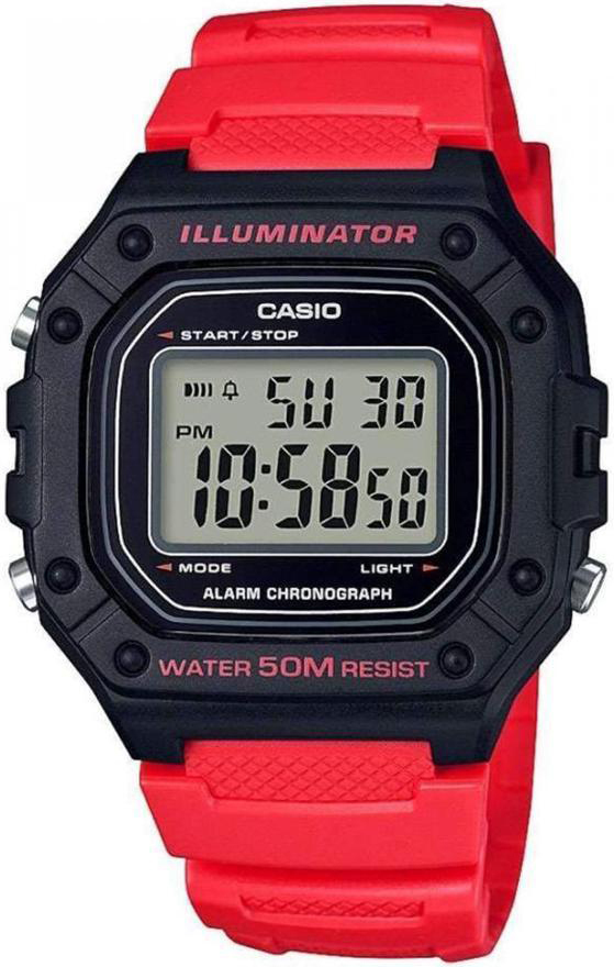 Casio Classic Miesten kello W-218H-4BVCF LCD/Muovi