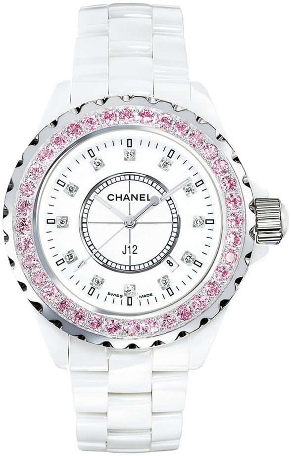 Chanel Naisten kello H2010 J12 Valkoinen/Keraaminen Ø33 mm