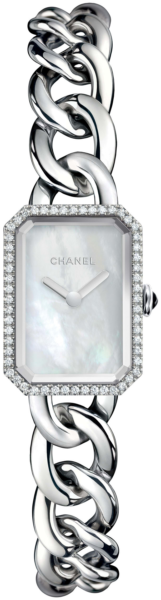 Chanel Naisten kello H3253 Premiere Valkoinen/Teräs 16x22 mm