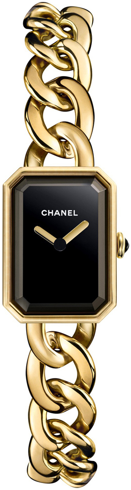 Chanel Naisten kello H3256 Premiere Musta/18K keltakultaa 16x22 mm