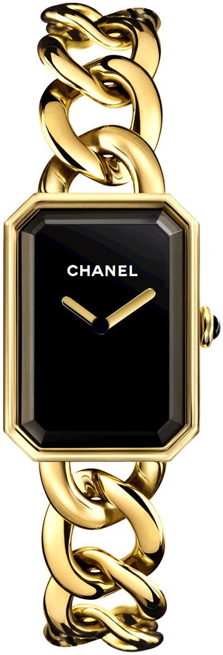 Chanel Naisten kello H3257 Premiere Musta/18K keltakultaa 20x28 mm