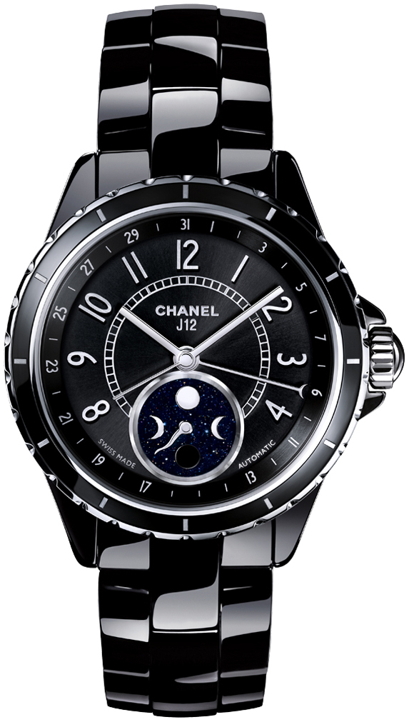 Chanel Naisten kello H3406 J12 Musta/Keraaminen Ø38 mm