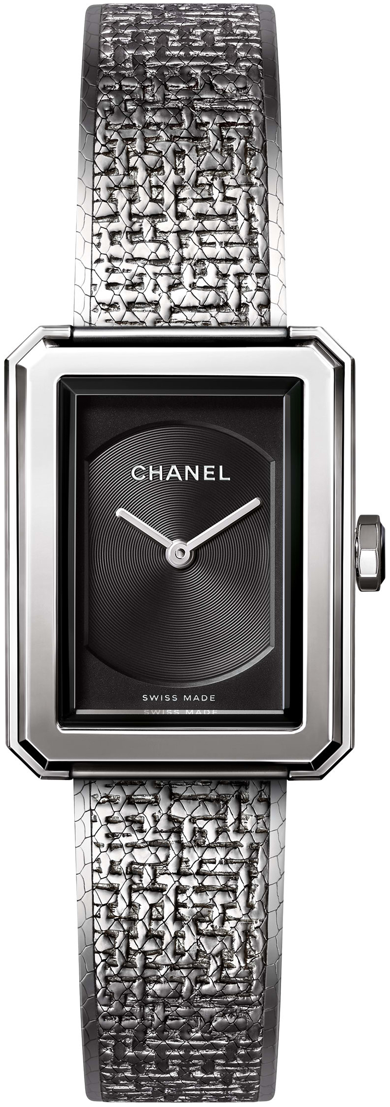 Chanel Naisten kello H4876 Boy-Friend Musta/Teräs