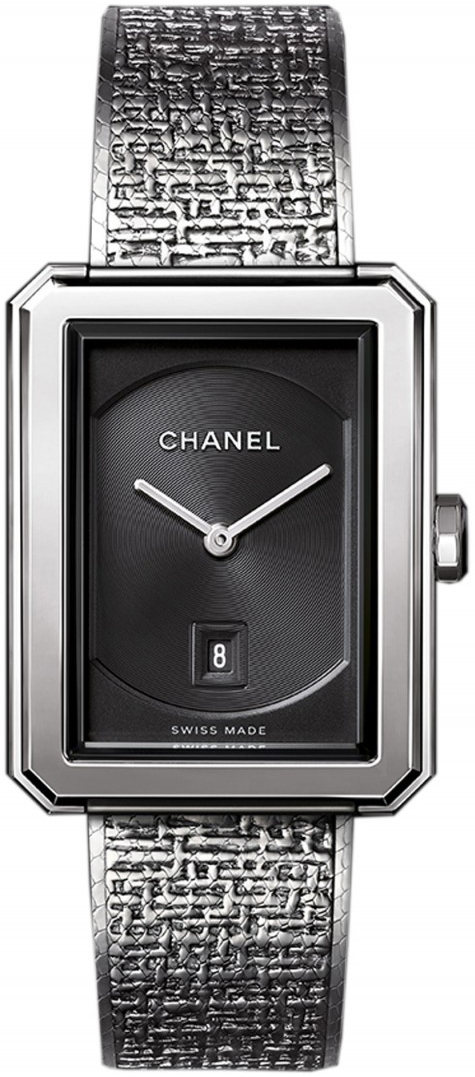 Chanel Naisten kello H4878 Boy-Friend Musta/Teräs