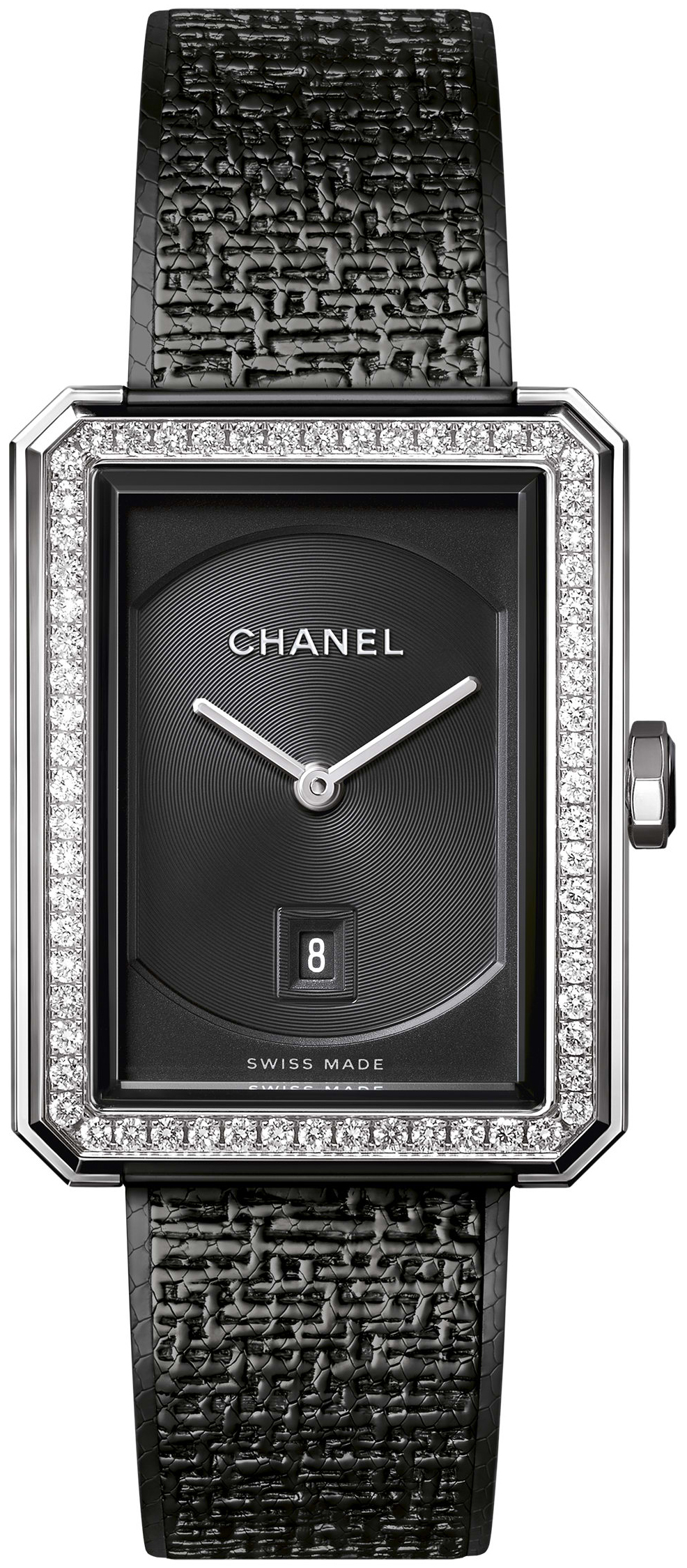 Chanel Naisten kello H5318 Boy-Friend Musta/Teräs