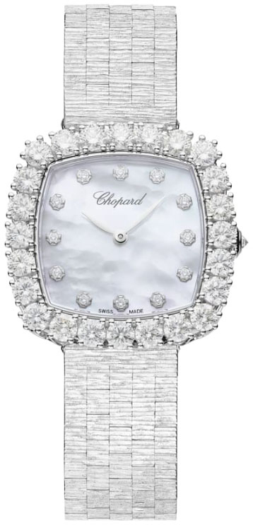 Chopard Naisten kello 10A386-1106 L Heure Du Diamant Valkoinen/18K