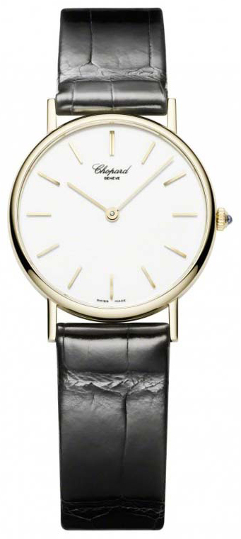 Chopard Miesten kello 161091-0001 Classic Valkoinen/Nahka Ø32 mm