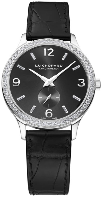 Chopard Miesten kello 171948-1001 L.U.C Musta/Nahka Ø40 mm