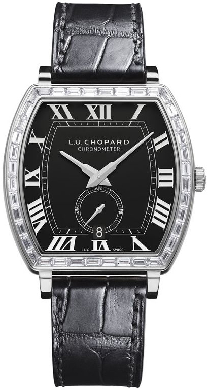 Chopard 172296-1001 L.U.C Musta/Nahka