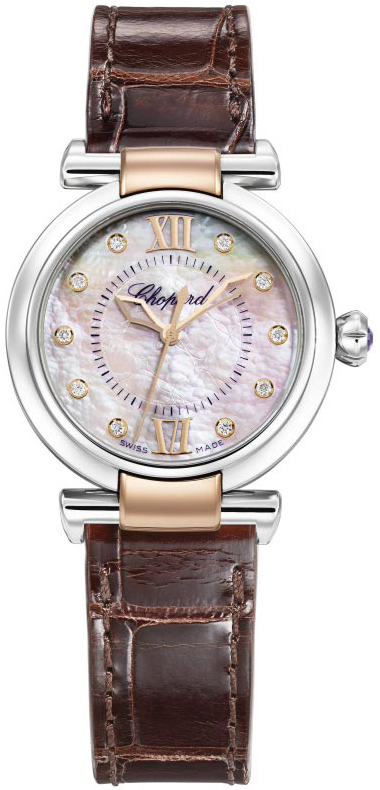 Chopard Naisten kello 388563-6013 Imperiale Valkoinen/Nahka Ø29 mm