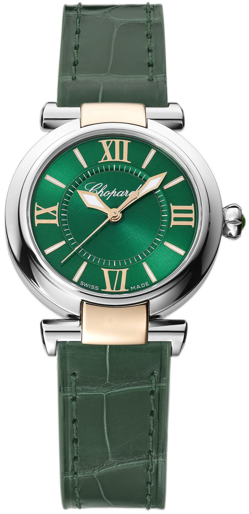 Chopard Naisten kello 388563-6015 Imperiale Vihreä/Nahka Ø29 mm