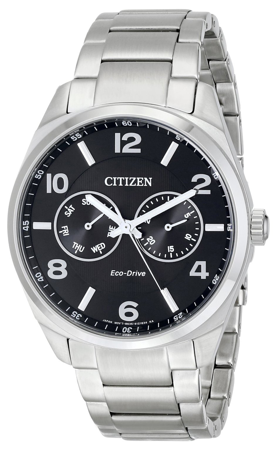 Citizen Miesten kello AO9020-84E Musta/Teräs Ø42 mm