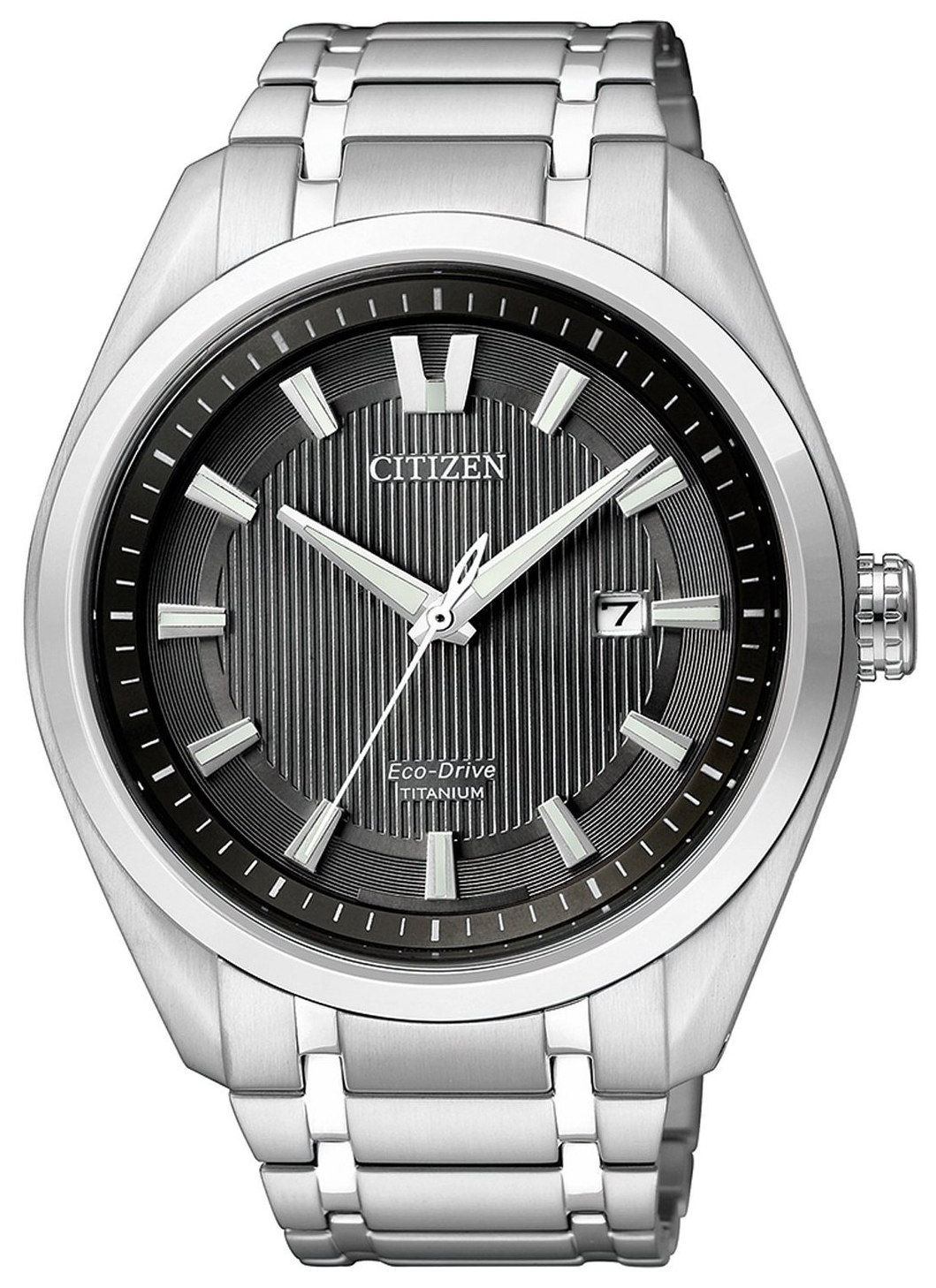 Citizen Miesten kello AW1240-57E Titanium Musta/Titaani Ø42 mm