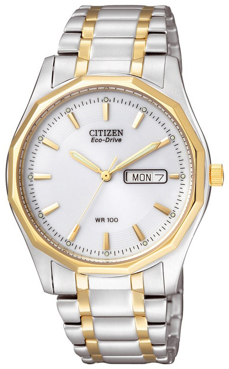 Citizen Sport Miesten kello BM8434-58AE Valkoinen/Kullansävytetty