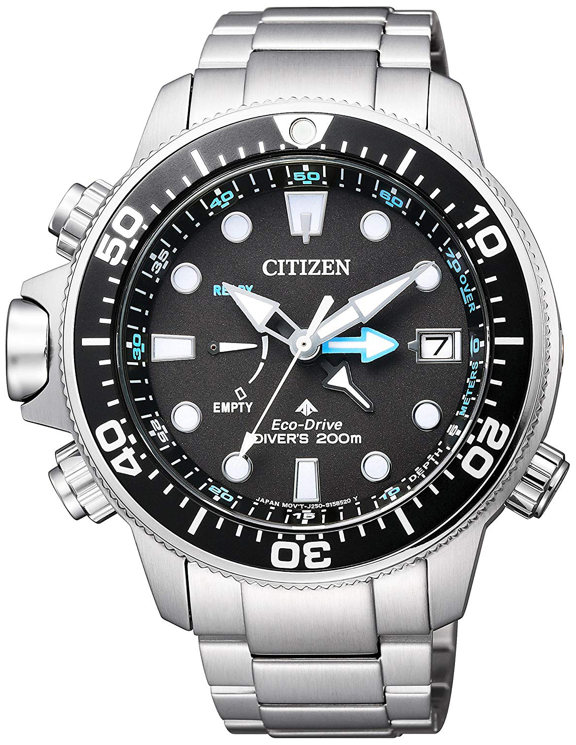 Citizen Miesten kello BN2031-85E Promaster Musta/Teräs Ø46 mm