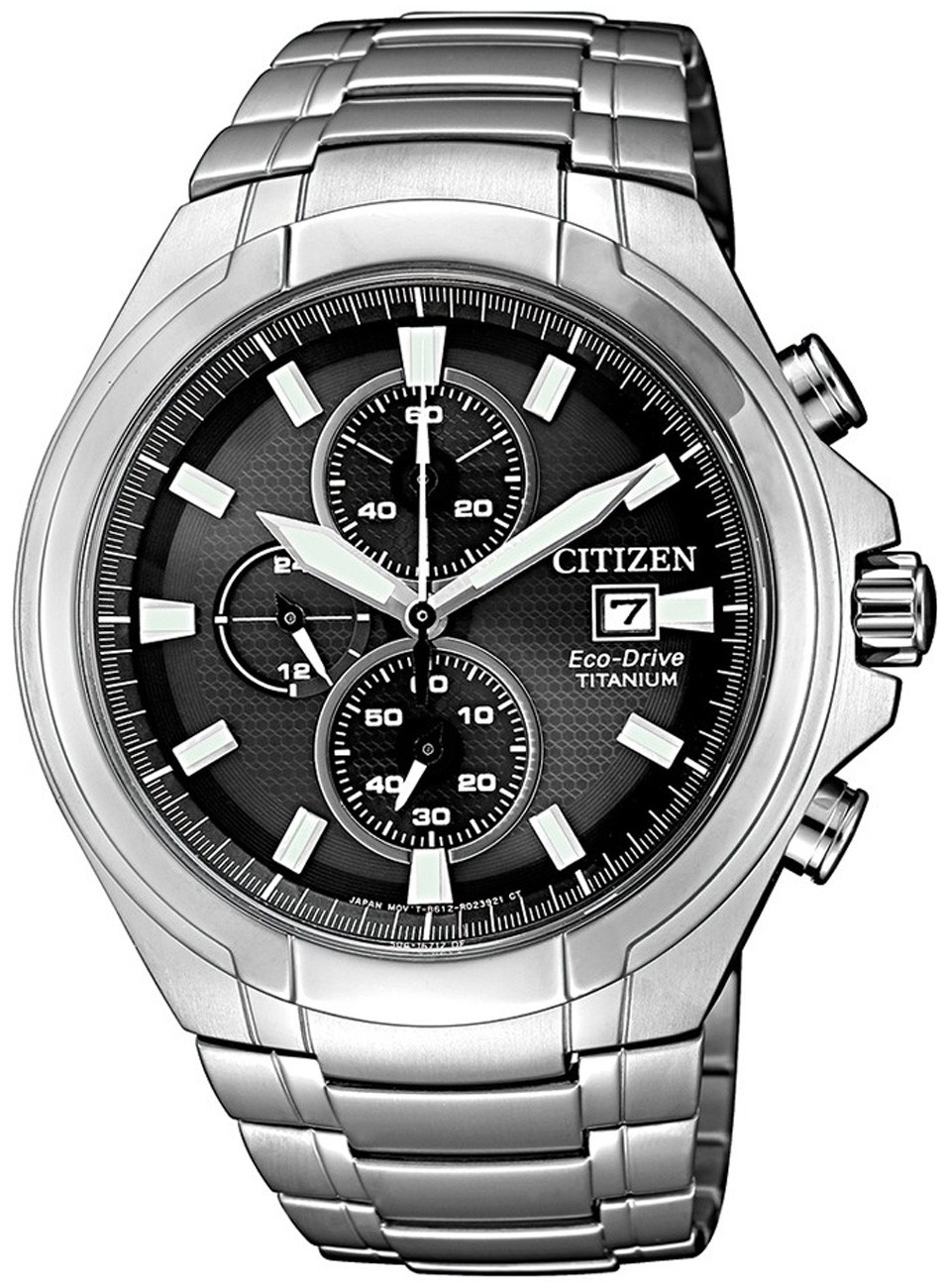 Citizen Miesten kello CA0700-86E Titanium Musta/Titaani Ø43 mm