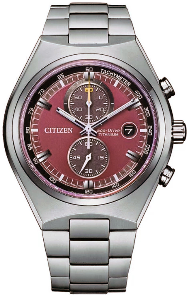 Citizen Miesten kello CA7090-87X Titanium Pinkki/Titaani Ø43 mm