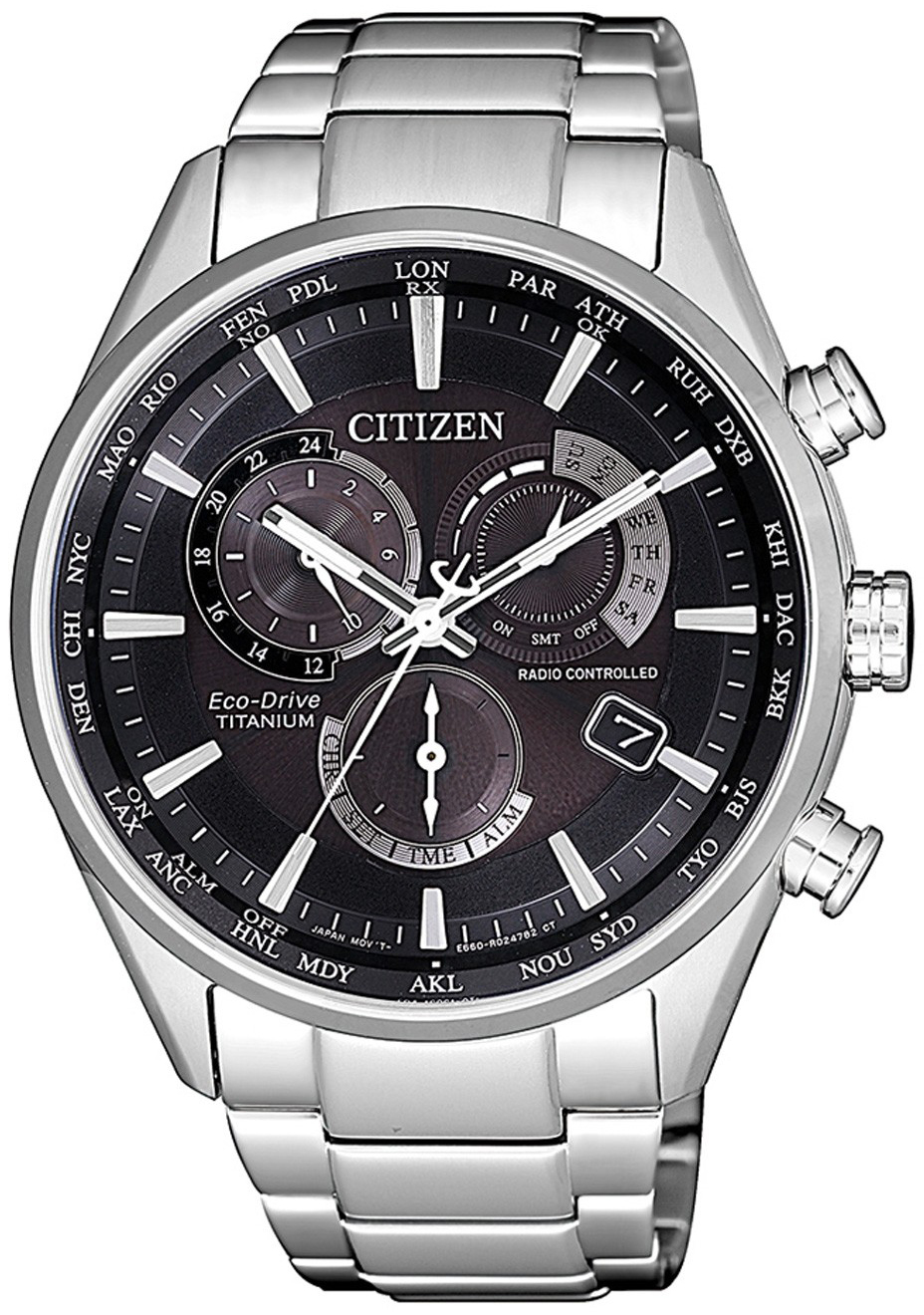 Citizen Titanium Miesten kello CB5020-87E Musta/Titaani Ø42 mm