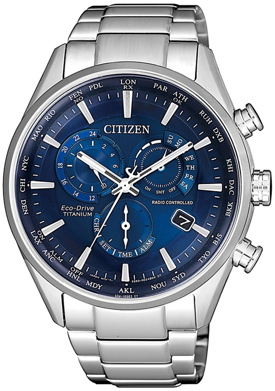 Citizen Titanium Miesten kello CB5020-87L Sininen/Titaani Ø42 mm