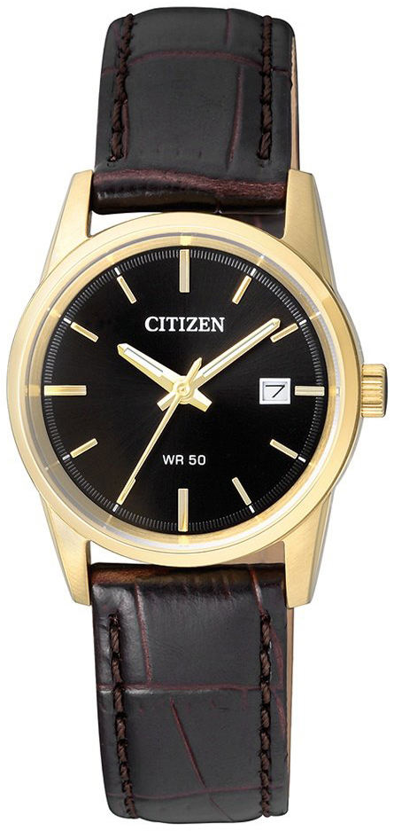 Citizen 99999 Naisten kello EU6002-01E Musta/Nahka Ø27 mm