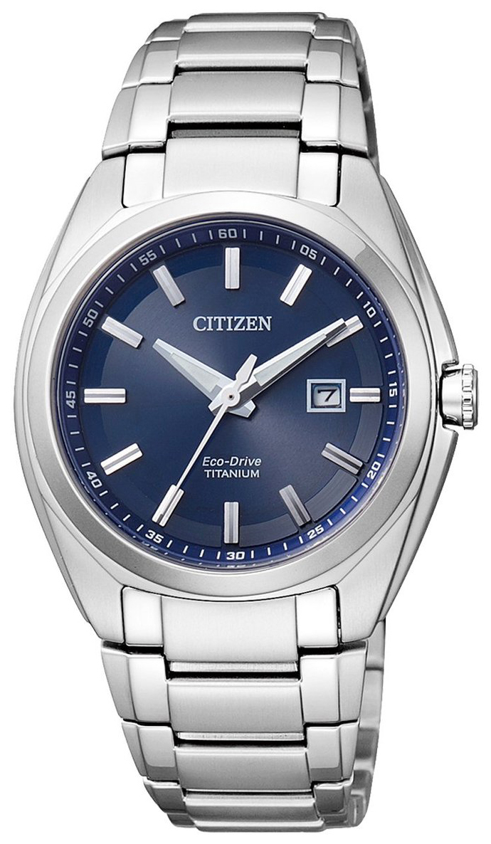 Citizen Naisten kello EW2210-53L Titanium Sininen/Titaani Ø34 mm