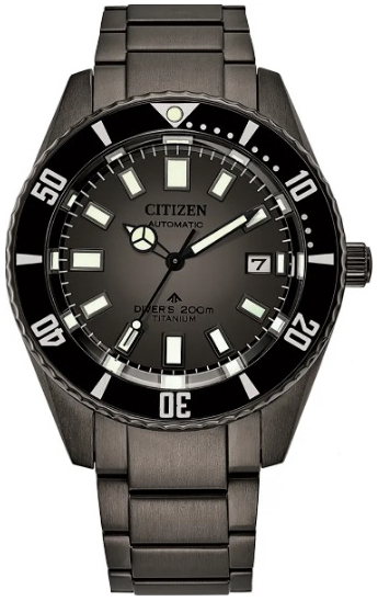 Citizen Miesten kello NB6025-59H Promaster Harmaa/Titaani Ø42 mm